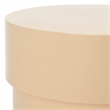 Safavieh Tyce Wood Accent Table in Cream