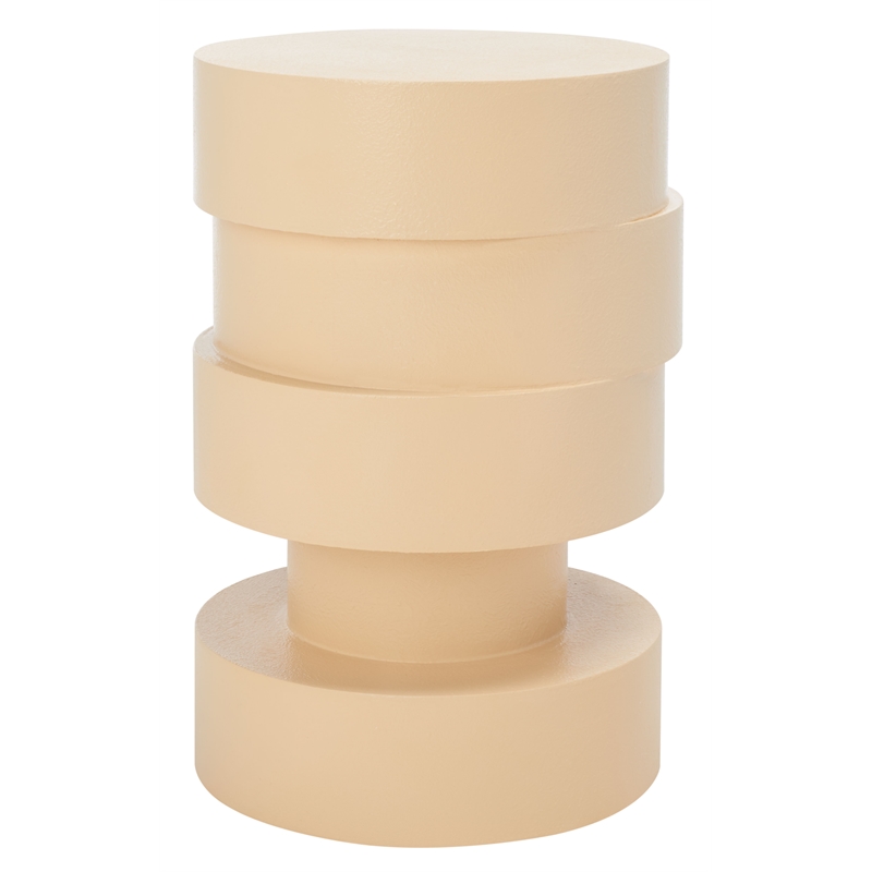 Safavieh Tyce Wood Accent Table in Cream