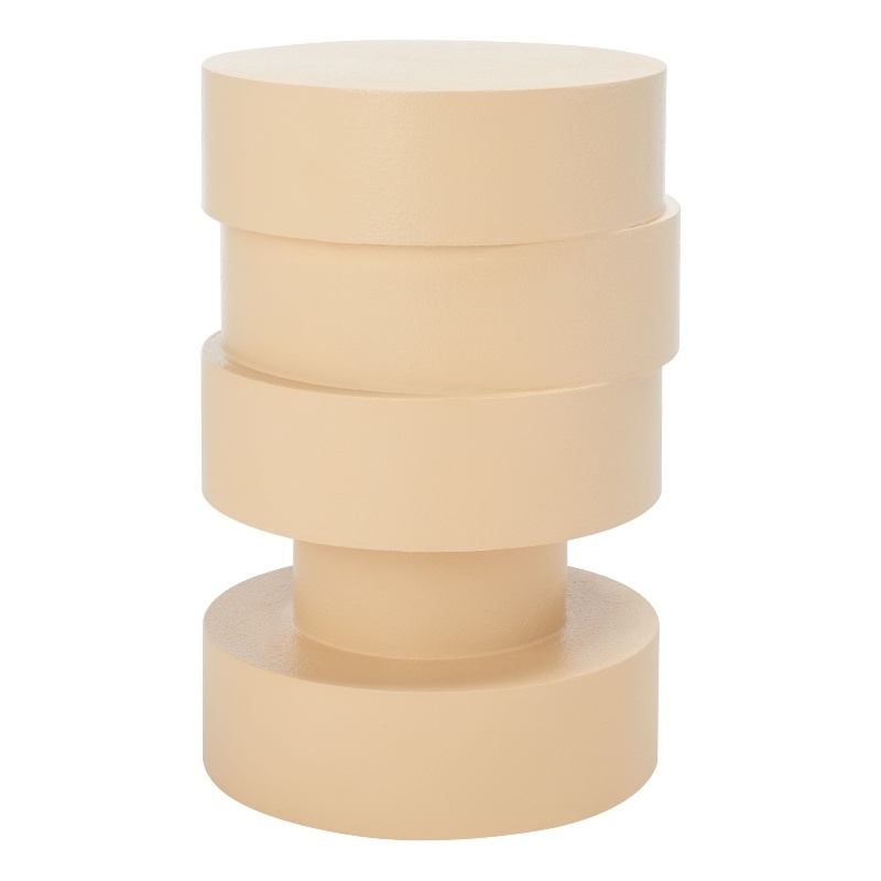Safavieh Tyce Wood Accent Table in Cream