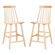 Safavieh Beaufort Wood Counter Stool in Natural