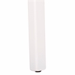 Safavieh Silus Wood Backless Cane Counter Stool in White / Natural