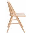 Safavieh Wren Wood Dining Chair in Natural