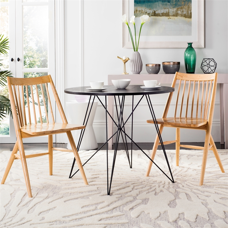 Safavieh Wren Wood Dining Chair in Natural