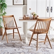 Safavieh Wren Wood Dining Chair in Walnut