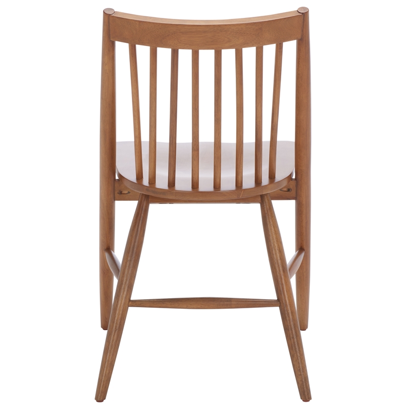 Safavieh Wren Wood Dining Chair in Walnut