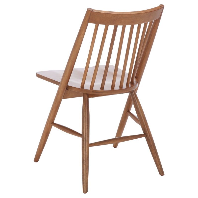 Safavieh Wren Wood Dining Chair in Walnut