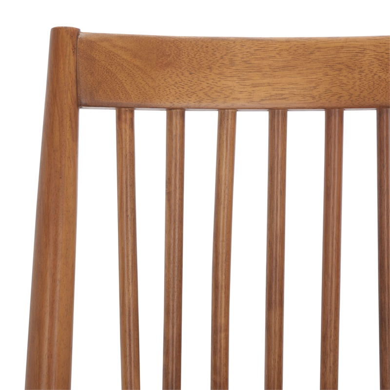 Safavieh Wren Wood Dining Chair in Walnut