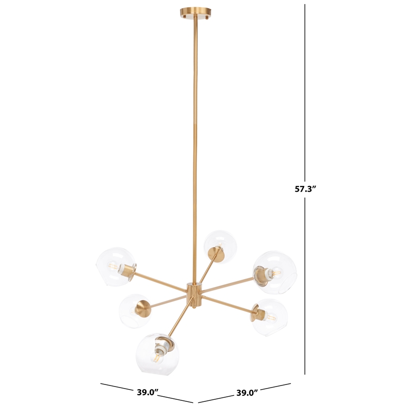 Safavieh Cantori Steel and Iron 6Lt 37.5