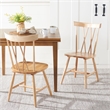 Safavieh Friar Wood Dining Chair in Natural