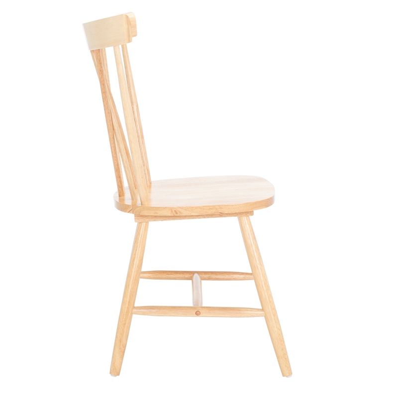 Safavieh Friar Wood Dining Chair in Natural