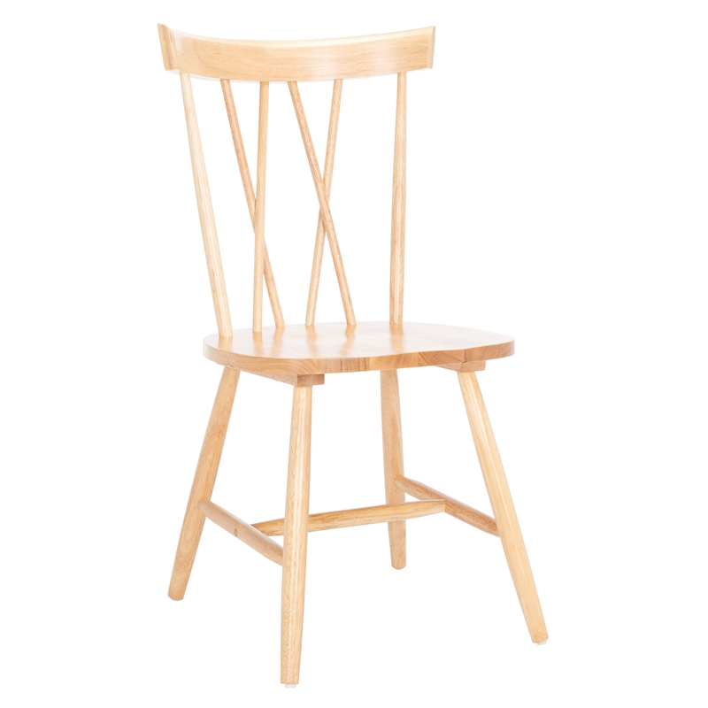 Safavieh Friar Wood Dining Chair in Natural