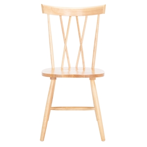 Safavieh Friar Wood Dining Chair in Natural