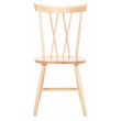 Safavieh Friar Wood Dining Chair in Natural