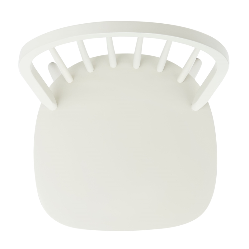 Safavieh Camden Wood Spindle Dining Chair in Off White
