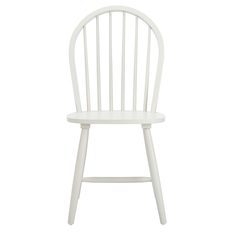 Safavieh Camden Wood Spindle Dining Chair in Off White
