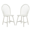 Safavieh Camden Wood Spindle Dining Chair in Off White