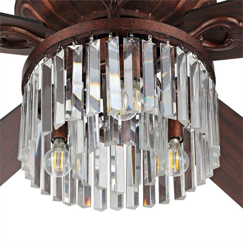 Safavieh Laurila Metal and Wood 3Lt 52