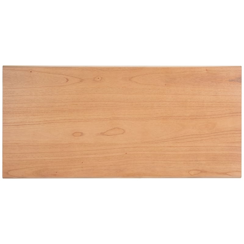 Safavieh Embry Wood Desk in Natural / Black