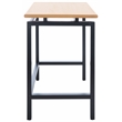 Safavieh Embry Wood Desk in Natural / Black