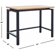 Safavieh Embry Wood Desk in Natural / Black