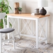 Safavieh Freyr Desk Wood in Natural / White