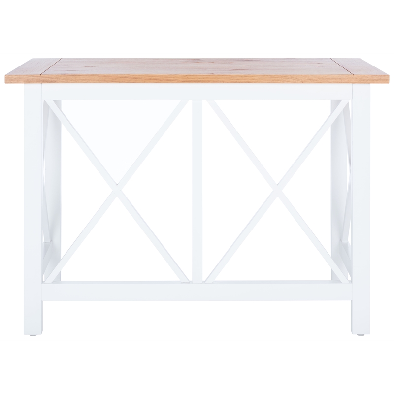 Safavieh Freyr Desk Wood in Natural / White