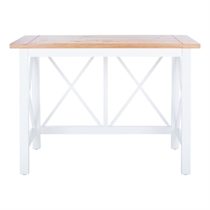 Safavieh Freyr Desk Wood in Natural / White