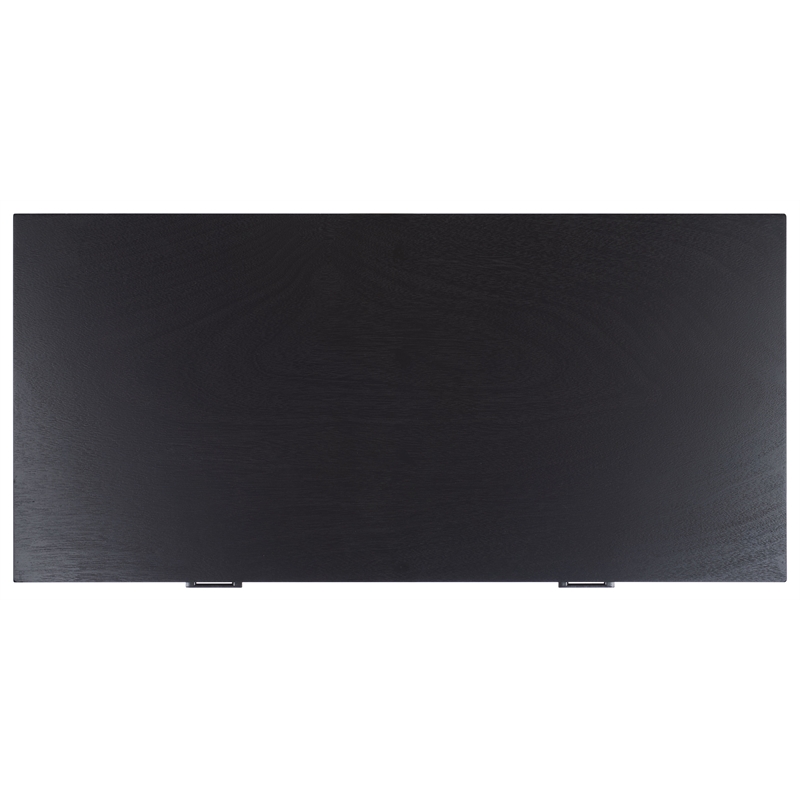 Safavieh O'Dwyer Wood 2 Drawer Desk in Black