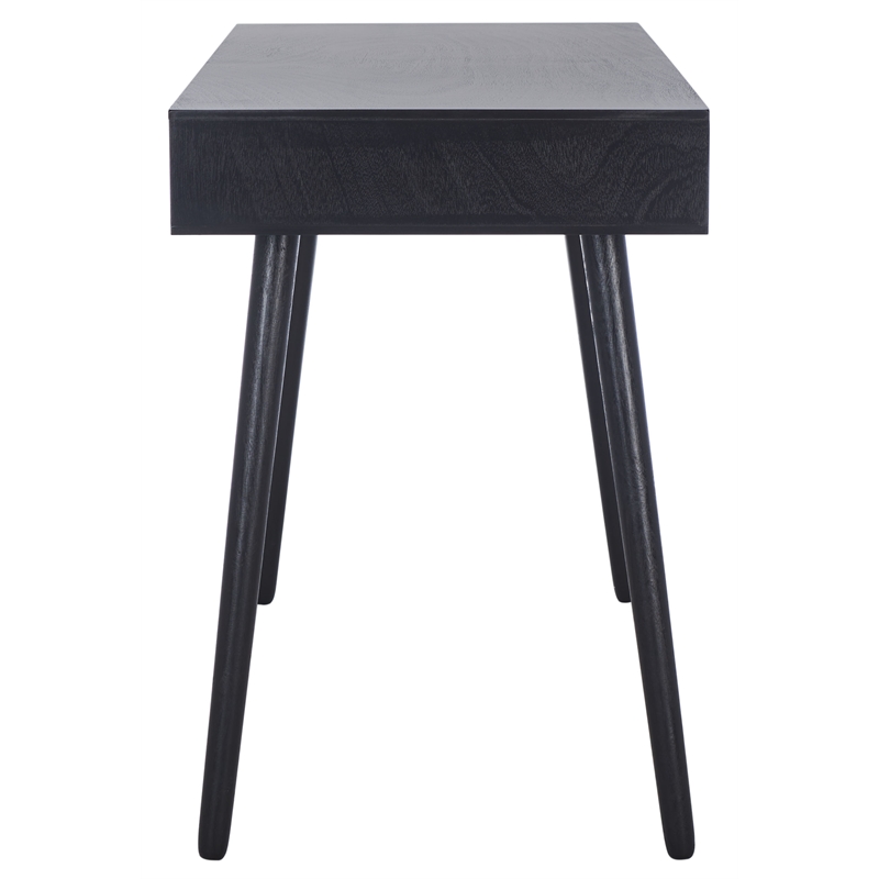 Safavieh O'Dwyer Wood 2 Drawer Desk in Black