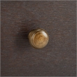 Safavieh Siobhan Wood and Metal Accent Table With Storage Drawer in Walnut