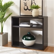 Safavieh Munson Wood  2 Shelf Console Table in Black