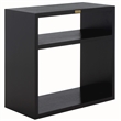 Safavieh Munson Wood  2 Shelf Console Table in Black