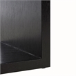Safavieh Munson Wood  2 Shelf Console Table in Black