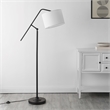 Safavieh Newbrook  Iron 62.5 Inch Floor Lamp in Black