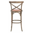 Safavieh Franklin Wood Barstool in Gray