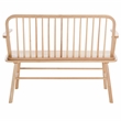 Safavieh Lucilia Wood  Spindle Bench in Natural