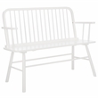 Safavieh Lucilia Wood Spindle Bench in White