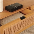 Safavieh Baisley Wood 2 Drawer Coffee Table in Natural