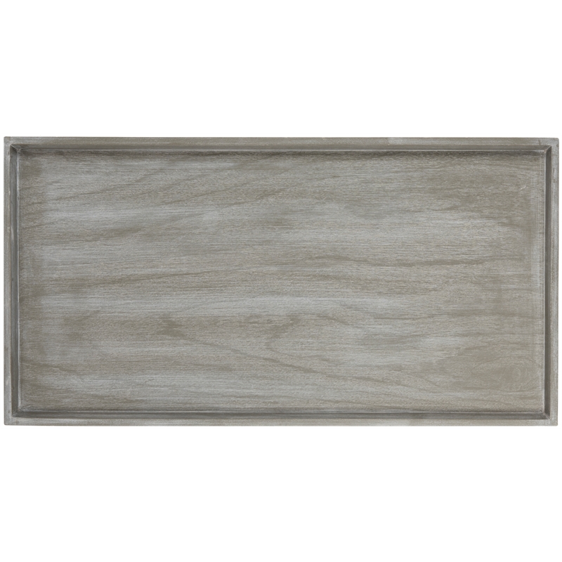 Safavieh Nonie Wood  Coffee Table with Tray in Slate / Gray