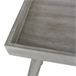 Safavieh Nonie Wood  Coffee Table with Tray in Slate / Gray