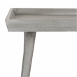 Safavieh Nonie Wood  Coffee Table with Tray in Slate / Gray