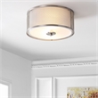 Safavieh Layne Iron Flush Mount in Bronze