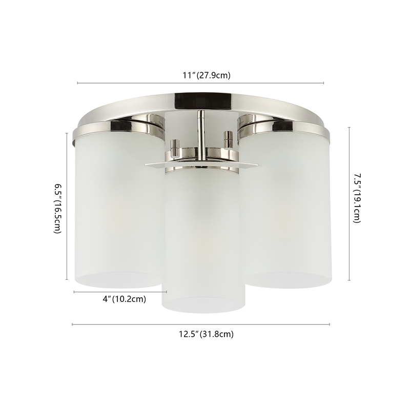 Safavieh Jeffra Ceramic and Metal 3Lt 12.5