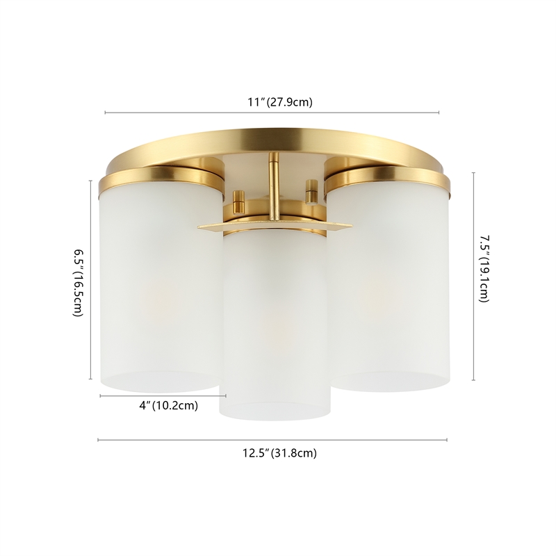 Safavieh Jeffra Ceramic and Metal 3Lt 12.5