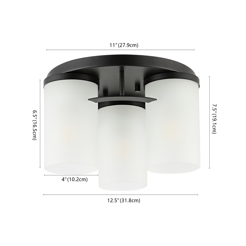 Safavieh Jeffra Ceramic and Metal 3Lt 12.5