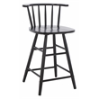 Safavieh Jay Wood Counter Stool in Black