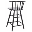 Safavieh Jay Wood Counter Stool in Black