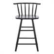 Safavieh Jay Wood Counter Stool in Black