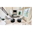 Safavieh Alecto Wood Round Coffee Table in Black