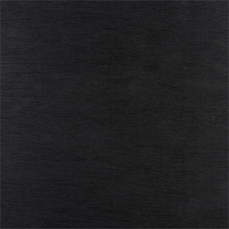 Safavieh Alecto Wood Round Coffee Table in Black